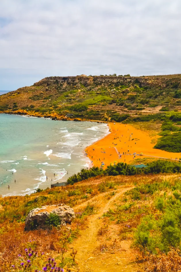 The Coral Lagoon coastal hike, Malta