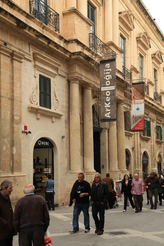 The National Museum of Archaeology in Valletta
